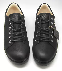 Ecco Men's Corksphere 1 Tie Sneaker, Black, Varied Sizes New W/O Box - Picture 1 of 8