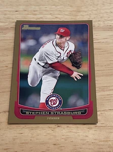 Stephen Strasburg Good Border 2012 Bowman - Picture 1 of 2