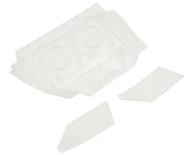 Axial Y-480 XL Rear Interior & Number Plate Set (Clear) [AXI31207] - Image 1 of 2
