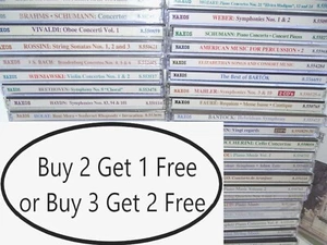 Naxos / Marco Polo / Dillons / Chandos Classical Music CDs - Buy 2 Get 1 Free - Picture 1 of 361