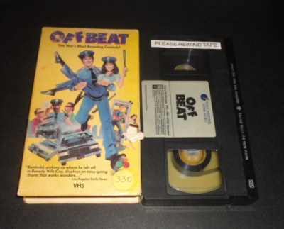 Off Beat (VHS, 1986) Judge Reinhold Meg Tilly Rare Cult Comedy Cops HTF OOP - Image 1 of 3