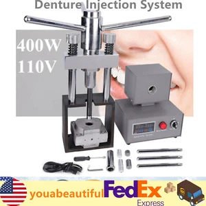 Equipo de sistema de inyección de odontología máquina de dentadura flexible de laboratorio dental 110 V - Imagen 1 de 11