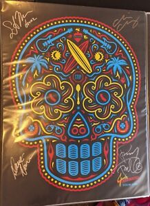 Jane's Addiction Signed Autographed 18x24 Poster Perry Ferrell Dave Navarro