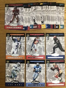 1994 Upper Deck Collectors Choice Football - Crash the Game Card Set - Silver - Picture 1 of 2