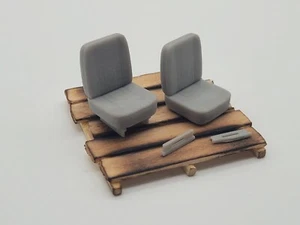 Vintage seats 25-F-S4cl For 1/24 1/25 scale (2pac)  - Picture 1 of 14