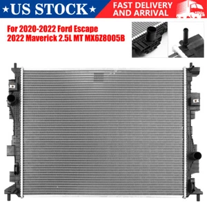 New Primary Radiator for Ford Escape 2020-2022 Maverick 2022 1.5L/2.0L/2.5L A+ - Picture 1 of 11