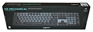Sealed Logitech MX Mechanical Wireless Illuminated Keyboard Graphite Bluetooth - Picture 1 of 6