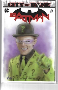 DC The Riddler Batman Original Sketch Cover Comic Art Silver Age Frank Gorshin - Picture 1 of 1