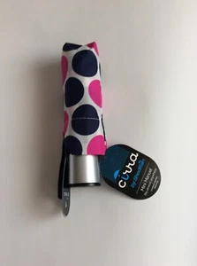 Cirra Umbrella. Hot Pink/Off White With Black Dots. - Picture 1 of 6