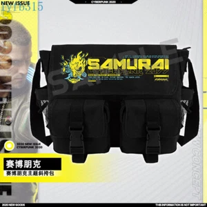 Cyberpunk:Edgerunners Schoolbag Casual Crossbody Bag Casual Shoulder Bag - Picture 1 of 4