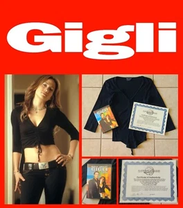 GIGLI: Jennifer Lopez DVD/Bildschirm getragen Top mit Studio Echtheitszertifikat - Bild 1 von 5
