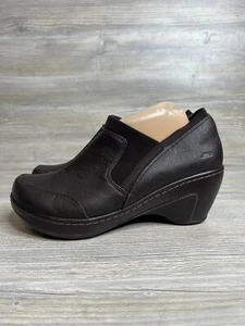 JBU Jambu Trailhead Sz 10 Womens Brown Vegan Material Clogs Wedge Slip On Shoe - Picture 1 of 8