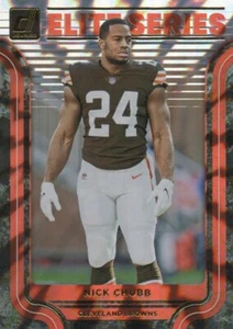 2022 Panini Donruss #ES-16 Nick Chubb Elite Series Cleveland Browns - Picture 1 of 2