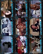 Topps Star Wars Digital Card Trader 18 Card Blue ANH Did you Know Insert Set