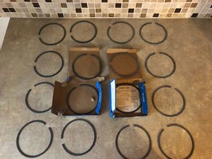 LOT OF 16 PISTON RINGS TOP 8 2ND GROOVE QUALITY 18KL  L9-2 - Imagen 1 de 3