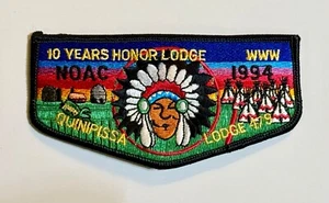 Boy Scout OA 479 Quinipissa Lodge S-24 Flap patch - 1994 NOAC & Honor Lodge,New - Picture 1 of 2