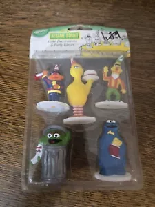 Sesame Street Wilton Cake Toppers Bert Ernie Big Bird Cookie Monster - Picture 1 of 5