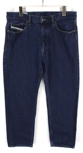 Diesel D-Macs Straight 009HP Vaqueros Hombre W34 / L30 Botón Fly Azul Denim - Imagen 1 de 10