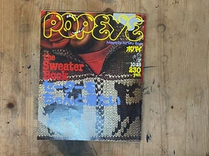 POPEYE magazine 25/October/1977 japan magazine - Picture 1 of 9