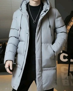 Herren winter Kapuzenjacke fleecefutter neu - Bild 1 von 6
