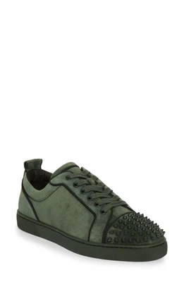 AUTÉNTICAS ZAPATILLAS NUEVAS PARA HOMBRE CHRISTIAN LOUBOUTIN LOUIS JUNIOR ORLATO SPIKES UE 44/US 11 Foto 1 de 4