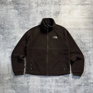 00s Vintage The North Face Brown Fleece Sweatshirt size S Mens - Picture 1 of 15