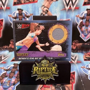 Bayley WWE Topps Slam Attax 2017 10th Edition Mat Memorabilia Relic Card RMGA - Picture 1 of 3