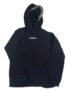 CCM Youth Large Black Hoodie Sweatshirt Hockey - Picture 1 of 6