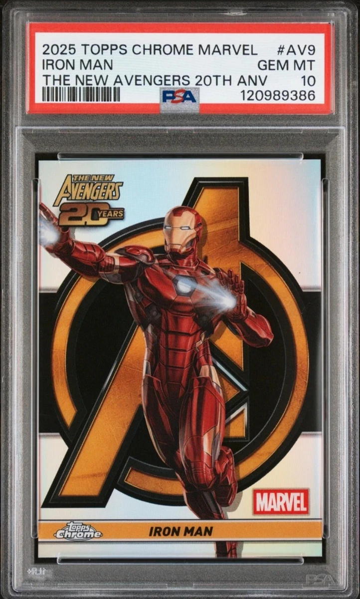 Iron Man Professional Sports Authenticator (PSA) Trading Cards for