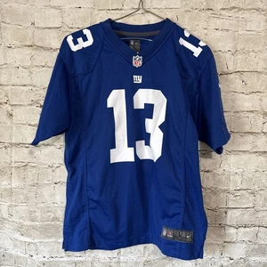 NFL Nike Odell Beckham Jr. #13 On Field Dri-fit Jersey NY Giants Size Youth L - Picture 1 of 6