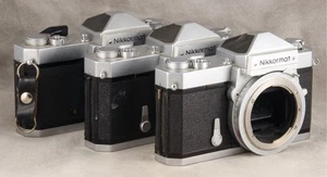 Three Nikkormat FT N Bodies, AS-IS - Picture 1 of 4