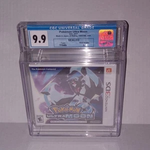 Nintendo 3DS Pokemon Ultra Moon Graded Game CGC 9.9 A++ Sealed - Picture 1 of 6