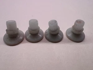 Four (4) Used Herman Miller Fiberglass Chair Glides.  - Picture 1 of 2