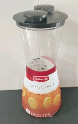 Rubbermaid Carafe with Leak-Proof Lid, 2-quart (New Other)  - Image 1 of 4