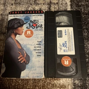Poetic Justice Video VHS 1993 Tupac Shakur Janet Jackson Buy 2 Get 1 Free - Picture 1 of 3
