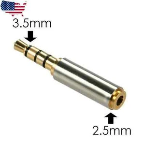 3.5mm TO 2.5mm HEADSET TTY ADAPTER for Apple iPhone iPod ipad 1 2 3 - Photo 1 sur 1