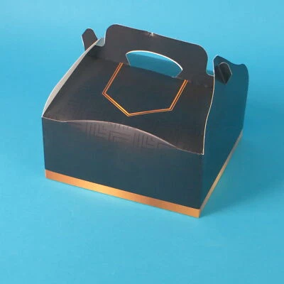 Cakebox Torten Tragebox Premium mit Griff schwarz "My Pastry" 50 Stück - Bild 1 von 2