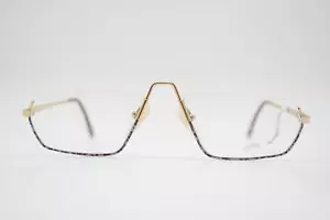 Vintage Brille UVEX 5003 Violett Silber Gold Halbrand Brillengestell eyeglasses - Bild 1 von 6