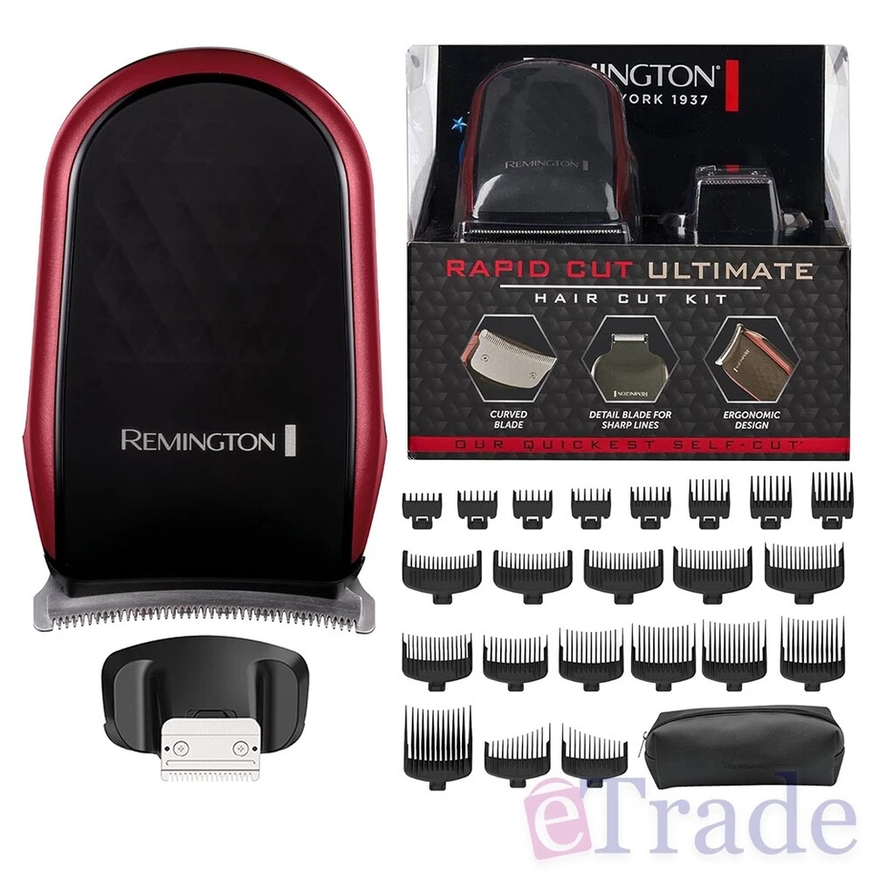 Remington Cordless Compact Rapid Ultimate Hair Cut Kit CurveCut Blade Technology - image 1 of 4