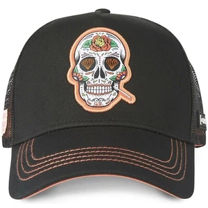Capslab Sugar Skull Flower Diamond CC7 Chupa Chups Trucker Baseball Hat Cap - Picture 1 of 5