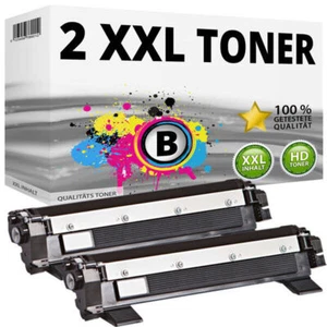 2X XXL CARTOUCHE TONER Compatible BROTHER TN1050 DCP1510 DCP1512 DCP1610 - Bild 1 von 6
