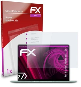 atFoliX Glass Protector voor Huawei MateBook 13s 9H Beschermend pantser - Afbeelding 1 van 5