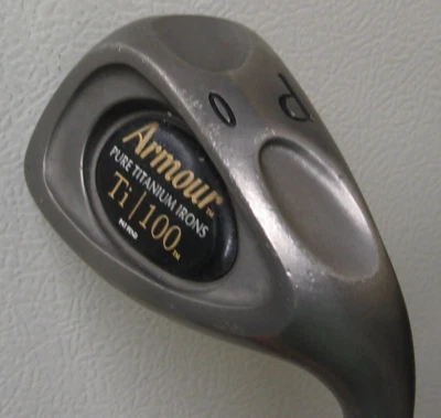 Tommy Armour Pure Titanium OS PW Ti-100 Iron, mfg. graphite Shaft R-Flex, 36.25" - Image 1 of 4