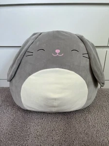 Squishmallows Blake Bunny 16 “ Grey Rabbit Big Plush Easter Gift 2020 Kellytoy - Picture 1 of 3