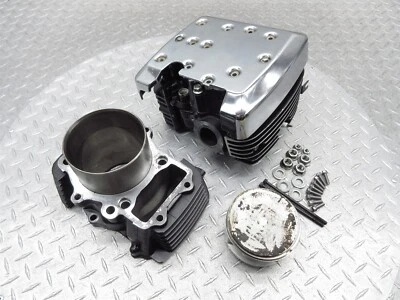 2003 02-05 Kawasaki Vulcan Nomad VN1500 Rear Cylinder Head Barrel Jug Piston - Imagem 1 de 4