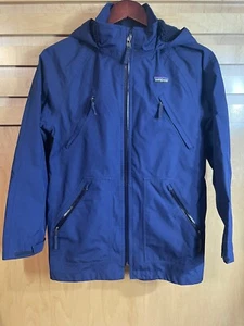 Patagonia Girls Jacket Sz XL Full Zip 4 Fronts Pockets Sherpa Insulated Hooded - Picture 1 of 11