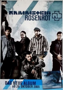 RAMMSTEIN - 2005 - Promotion - Plakat - Rosenrot - Gruppe - Poster - Picture 1 of 1