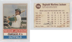 1976 Hostess All-Star Team Reggie Jackson (Brown Back) #146.2 HOF
