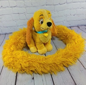 Disney Parks Exclusive Lady & Tramp Lady Dog Long Tail Boa Plush Doll Stuffed - Picture 1 of 12