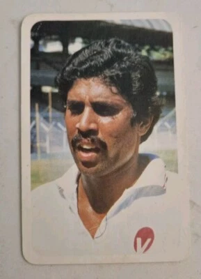 Kapil Dev Rookie Card Ardmona Cricket India RC - image 1 of 3